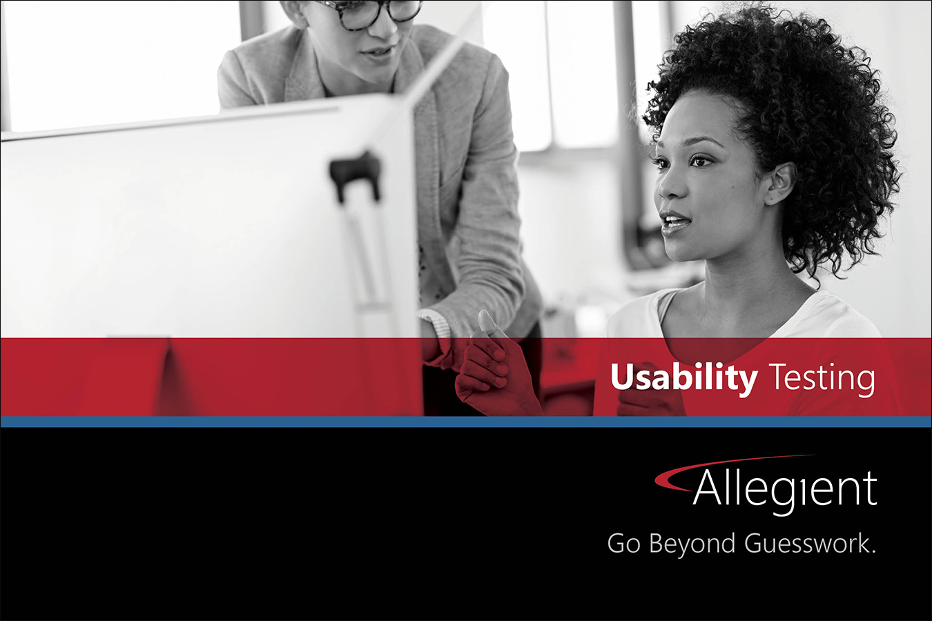 all usability brochure cover